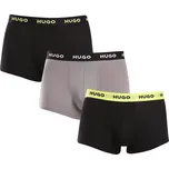 HUGO 3PACK pánské boxerky vícebarevné (50517878 986) L