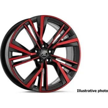 Auto-moto Škoda Alu kolo Neptune 20" Enyaq, Elroq -černá/červená