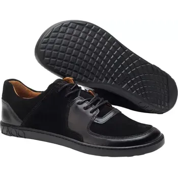 Dámská tenisová obuv ZAQQ IVIQ 36-48 NAPPA/VELUR Dvouvrstvá hlazená i broušená kůže Hnědá 40