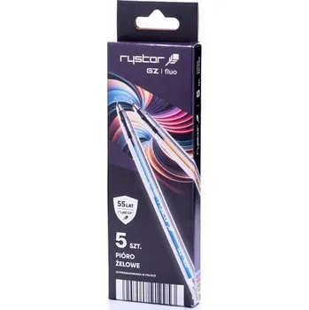 Gelová propiska vícebarevné Rystor