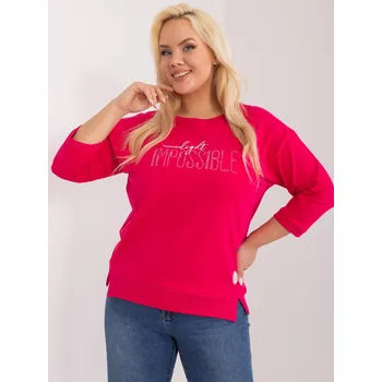 Dámská košile Halenka RV BZ 9417.69 fuchsiová jedna velikost