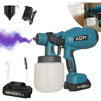 Stříkací pistole AKU Stříkací pistole ADM537 + Náhradní baterie 21V