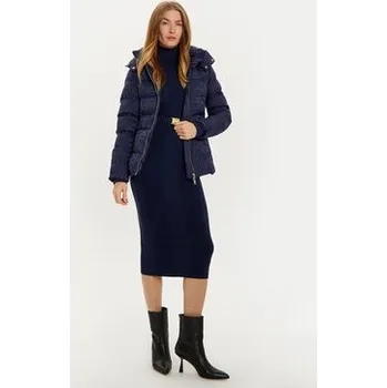 Elisabetta Franchi Bunda pro přechodné období PI-70D-46E2-V300 Tmavomodrá Regular Fit 42