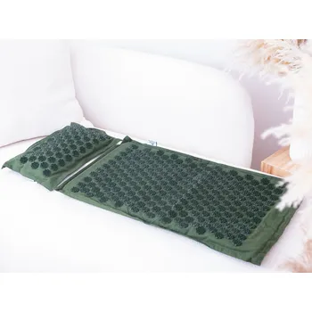 Akupresurní podložka Akupresurní ECO sada, WHITE ORCHID barva akupresurní sada: tmavě zelená