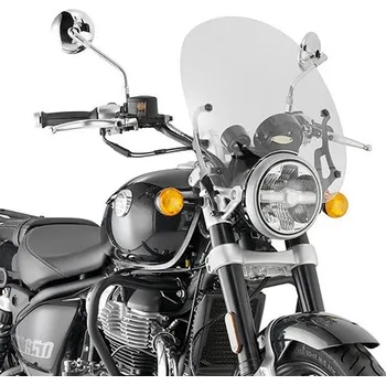 KAPPA 9058AK čiré plexi ROYAL ENFIELD Super Meteor 650 (23-25)