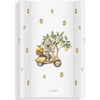 Přebalování ALBERO MIO Přebalovací podložka tvrdá 70x47cm - Koala na cestách