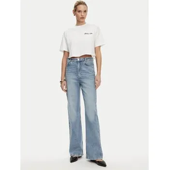 Pánské tričko Balmain T-Shirt DF1EE020BC78 Bílá Regular Fit M