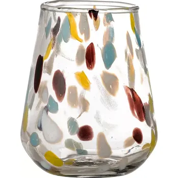 Sklenice Sklenka Bloomingville Kenji 380 ml 82068202 žlutá 11X