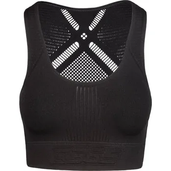 cyklistický dres Q36.5 podprsenka Q.36.5 Seamless Bra 2025 Černá XS/S Dámské