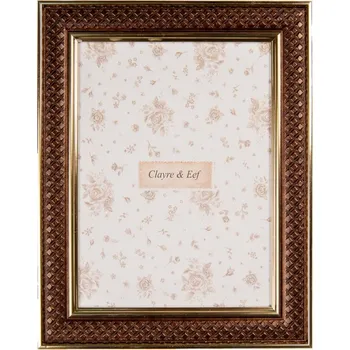 Rám na obraz Hnědý fotorámeček Druppenslag M – na fotografii o rozměru 13x18 cm