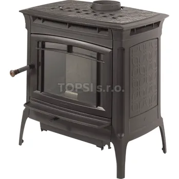 Krbová kamna Hergom - Manchester - černý mat