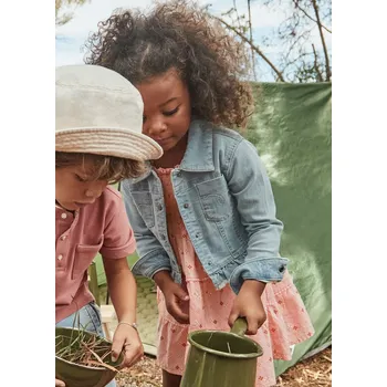 Dívčí oblečení Dívčí riflová bunda světle modrá Mayoral 3408 Velikost: 5 let (110 cm)