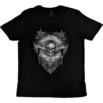 Avenged Sevenfold Stars Flourish Black XL Tričko