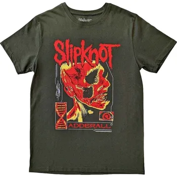 Pánské tričko Slipknot Tričko Zombie Back Print Unisex Green S