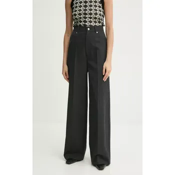 Dámské kalhoty Vlněné kalhoty Nanushka KORINA NW25RSPA15394 šedá 90Y, vel. XS