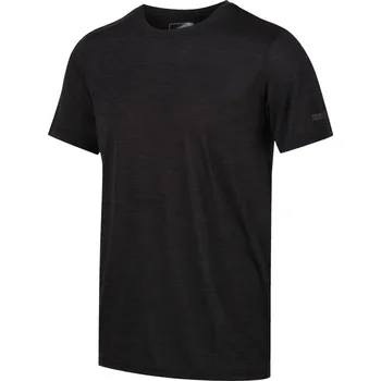 Pánské oblečení Pánské triko Regatta Fingal Edition Velikost: L / Barva: černá