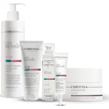 Kosmetická sada Christina Cosmeceuticals Sada Line Repair GLOW pro zářivou pleť