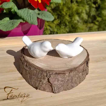 Velikonoční dekorace Atelier Fantazie - Figurky Ptáčci CXIX - výška 2,5 cm