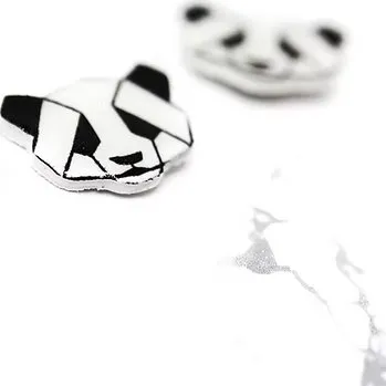 Náušnice Náušnice Pandy pecky - kokino