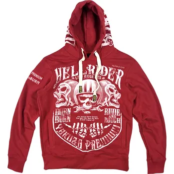 Pánská mikina YAKUZA mikina YPS 3822 red - 5XL