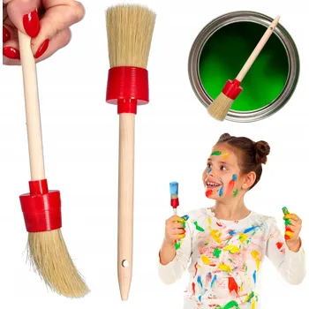 Umělecký štětec Štětec kulatý rovný Gold tools 3 cm