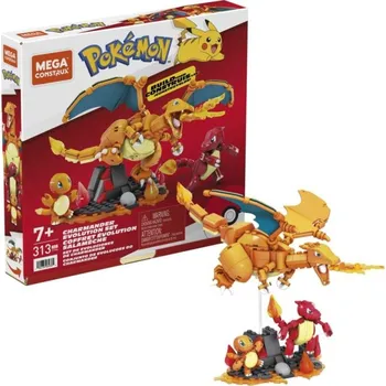 Stavebnice Mattel MEGA POKÉMON EVOLUČNÍ SET - CHARMANDER