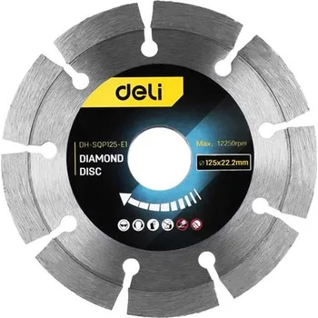 Řezný kotouč Kotouč pilový diamantový DELI EDH-SQP125-E1 125x22,2mm