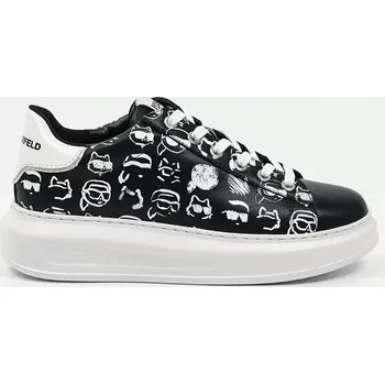 Dámské tenisky Kožené tenisky Karl Lagerfeld KAPRI černá barva, KL62512T KL62512T.001 99X, EUR 36