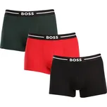 BOSS 3PACK pánské boxerky vícebarevné (50517833 980) L