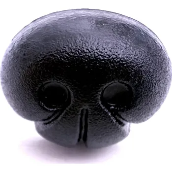 Bezpečnostní čumák černý pes/medvěd 19x15mm