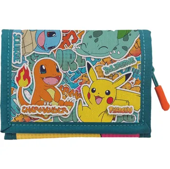 Peněženka Peněženka dětská Pokémon Urban edice rozkládací 14x10cm | AS271