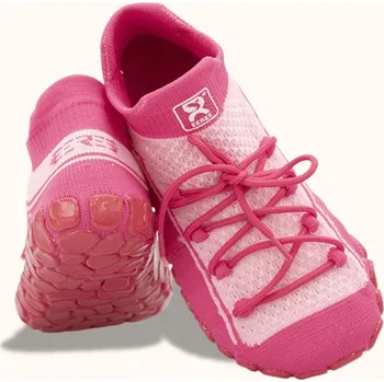 Capáčky Dětské ponožkoboty s tkaničkami EEREE PB1011 růžová Velikost: 23