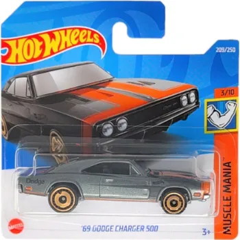 auto na autodráhu Hot Wheels 69 Dodge Charger 500