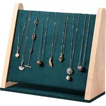 Šperkovnice Stojánek, stojan, dekolt na řetízky zelená (DRD6Z)