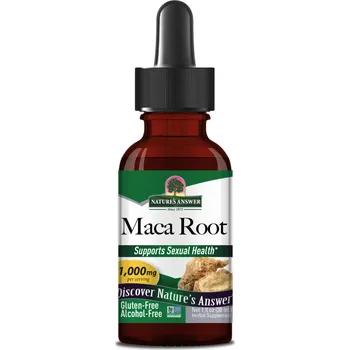 Přírodní produkt Nature's Answer Maca Root, 30 ml Doplněk stravy