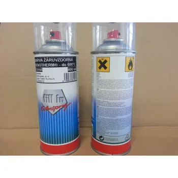 Barva ve spreji ABX - sprej - opravná barva ve spreji na kouřovody - černá