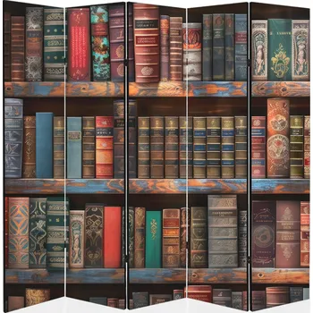 Paraván Závěs do kadeřnictví, Paraván salon, nástěnná 225x172 cm, barevná