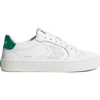 Pánské tenisky Tenisky Cariuma Salvas Leather white/ice&metallic green UK 11,5 (EUR 46) 2025 - Odesíláme do 24 hodin
