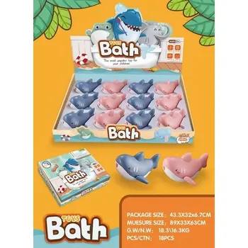 Hračka pro nejmenší Wiky Žralok natahovací do vany 11 cm