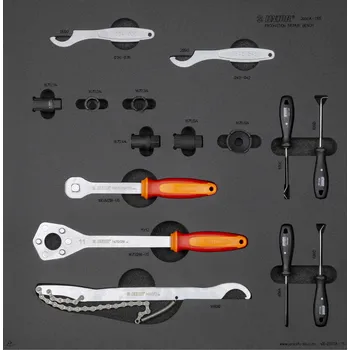 UNIOR Unior Production Bench Drawer - 5 Tool Tray Set černá 15 tool