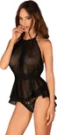 Dámský set Obsessive černý (Serafia babydoll) M/L Možnost vrácení zboží ZDARMA do 120 dnů!