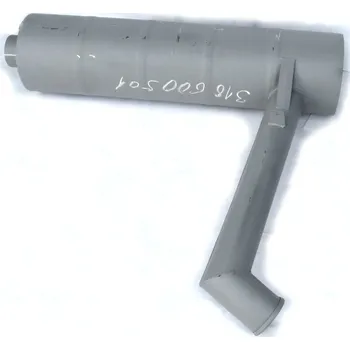 Přední díl výfuku Tlumič výfuku jednoplášťový liaz sklápěč l-150 318600501_A, , ,