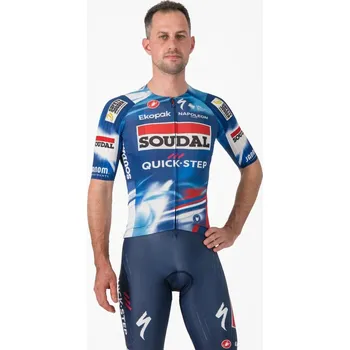 cyklistický dres Cyklistický dres Castelli Aero Race 8S Velikost: XXL Quick-Step