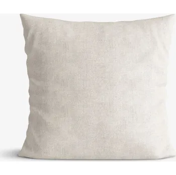 Povlak na polštářek Dekorační povlak na polštář Malaga - režný 45 x 45 cm