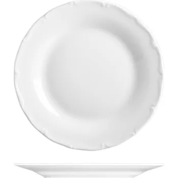 Talíř G. Benedikt | Talíř dezertní, bílý, 21,4 cm, Verona