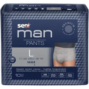 SENI MAN PANTS LARGE KALHOTKY ABSORPČNÍ NATAHOVACÍ PRO MUŽE, BOKY 100-1