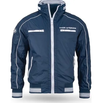 Pánská větrovka Thor Steinar - letní bunda TJUST marine Barva: Modrá, Vel: 2XL
