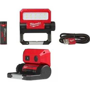 Svítilna dílenská aku l4ffl-301 4v/550 lm, 10xled/usb port,l4b2 baterie,usb kabel,blistr 4933479766_A, , ,