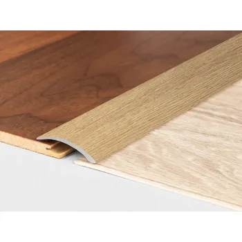 Podlahová lišta Profilteam přechodová lišta samolepící vyrovnávací 61x1000 Dub P25A