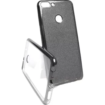 Pouzdro na mobilní telefon Pouzdro Glitter Case Elektro Huawei P Smart Černé